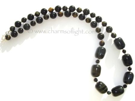 Blue Tiger Eye Necklace